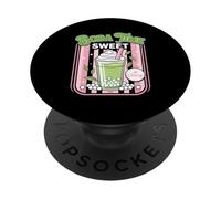 Boba Time Sweet And Chewy Tapioca Pearl Enthusiast PopSockets Adhesive PopGrip