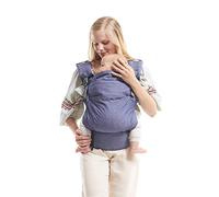 Boba X Baby Carrier Newborn to Toddler - Adjustable Front and Backpack Carrier Petite to Plus Size 7-45 lbs, Ergonomic Baby Carrier with Crossable Straps - Chambray