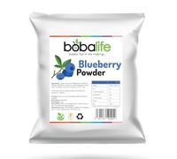 Bobalife Blueberry Bubble Tea Milk Powder 1kg - Taiwanese Milk Tea Powder Mix for Bubble Tea, Iced Milk Tea, Smoothies & Dessert Drinks - Vegan & Gluten Free