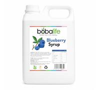 Bobalife Blueberry Bubble Tea Syrup 2.5kg - Drink Flavouring Syrup for Bubble Tea, Fruit Tea, Cocktails, Smoothies, Slush & Desserts - Vegan & Gluten Free