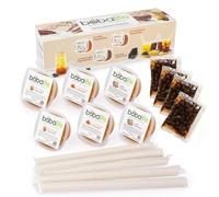 Bobalife Bubble Tea Making Kit - Gluten Free Barista Popping Boba & Tapioca Pearl Set - 6 Flavored Bursting Bubbles & 4 Instant Pearls - Bubble Tea Kit with Bamboo Straws - Vegan Gift Set