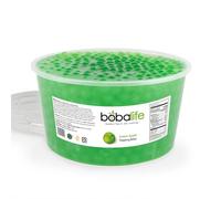 Bobalife Green Apple Flavoured Popping Boba 40 Servings (1.6kg), Fruit Juice Filled Boba Pearls for Bubble Tea, Iced Drinks, Desserts, Cocktails & Slush | Low Fat, Gluten-Free & Vegan