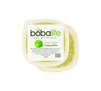 Bobalife Green Apple Popping Boba Pearls 100g - Fruit Juice Filled Bubble Tea Pearls, Boba Topping for Drinks, Desserts & Cocktails - Vegan & Gluten Free
