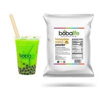 Bobalife Honeydew Bubble Tea Milk Powder 1kg - Taiwanese Milk Tea Powder Mix for Bubble Tea, Iced Milk Tea, Smoothies & Dessert Drinks - Vegan & Gluten Free