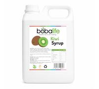 Bobalife Kiwi Bubble Tea Syrup 2.5kg - Drink Flavouring Syrup for Bubble Tea, Fruit Tea, Cocktails, Smoothies, Slush & Desserts - Vegan & Gluten Free