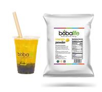 Bobalife Mango Bubble Tea Milk Powder 1kg - Taiwanese Milk Tea Powder Mix for Bubble Tea, Iced Milk Tea, Smoothies & Dessert Drinks - Vegan & Gluten Free