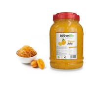 Bobalife Mango Coconut Jelly 3.85kg - Nata de Coco Bubble Tea Topping for Boba, Iced Drinks, Smoothies & Desserts - Vegan & Gluten Free