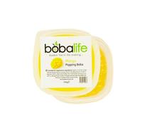 Bobalife Mango Popping Boba Pearls 100g - Fruit Juice Filled Bubble Tea Pearls, Boba Topping for Drinks, Desserts & Cocktails - Vegan & Gluten Free