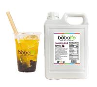 Bobalife Passion Fruit Bubble Tea Syrup (2.5kg) | 50-60 Servings (Variable Serving Size) | Premium & Authentic Ingredients | Vegan & Gluten Free