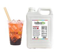 Bobalife Raspberry Bubble Tea Syrup (2.5kg) | 50-60 Servings (Variable Serving Size) | Premium & Authentic Ingredients | Vegan & Gluten Free