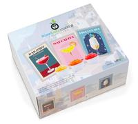 Bobalife Slush Bubble Tea Kit Cocktail Gift Set | Homemade DIY Boba with Squishy Slushy Cup & Syrups | Vegan Gluten Free