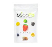 Bobalife Strawberry Bubble Tea Milk Powder 150g - Taiwanese Milk Tea Powder Mix for Bubble Tea, Iced Milk Tea & Dessert Drinks - Vegan & Gluten Free