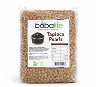 Bobalife Tapioca Pearls 3kg - Bubble Tea Boba Pearls for Milk Tea, Iced Drinks & Desserts - Chewy Taiwanese Style, Vegan & Gluten Free