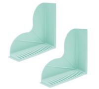 BOBASH 2 Pack Silicone Shower Splash Guard with Strong Suction Cups, No Adhesive Reusable Bathtub Corner Water Blocker, Seamless Leak-Proof Design for Bath Tub, Sink & Washbasin(green)
