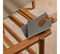 BOBASH 4 Pack Damp Clean Duster Towel Reusable Streakless Cleaning Cloths Soft Sponge Cleaning Cloths Thick Damp Dusting Cloth Water Absorbent Damp Cleaning Duster for Window Tiles Blinds 23×23×0.4cm