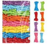 BOBASH 800Pcs Refill Loops Potholder Multi Colored Weaving Machine Loops Weaving Craft Bands for DIY Crafts Supplies Kids Adults