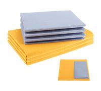 BOBASH 8PCS 2Sizes Miracle Shammy Cloth Ultra Absorbent Cleaning Cloth Reusable Cleaning Shammy Towel Machine Washable Will Not Scratch Chamois TowelFor Kitchens, Bathrooms, Windows, Floors And Cars
