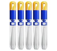 Bobber Rubber Buffer for Bobber, 5 Silicone Fishing Float Holders, Reusable Sliding Seat for Fishing Accessories