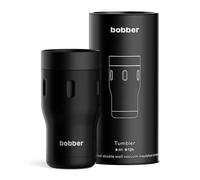 Bobber Tumbler 350ml: Black Coffee: 350ml Size: 350ml, Colour: Black C