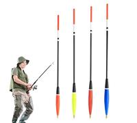 Bobbers Thill Slip, Bobbers Slip for Fishing, 4X Set of Fishing Floats - Thin Trout Float, Bobbers Slip Floats for Fishing, Luminous Buoyancy for Night Fishing