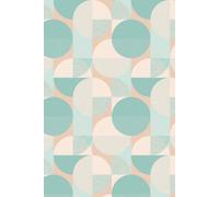 Bobbi Beck Eco-Friendly Bauhaus Circle Wallpaper In Green Green One Size