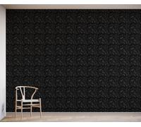 Bobbi Beck Eco Friendly Black Kintsugi Wallpaper