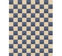 Bobbi Beck Eco-Friendly Checkerboard Wallpaper in Blue Bobbi Beck Blue