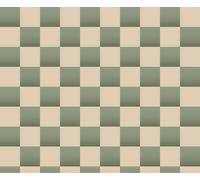 Bobbi Beck Eco-Friendly Checkerboard Wallpaper In Green Green One Size