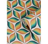 Bobbi Beck Eco-Friendly Cool Retro Wallpaper Bobbi Beck Multicolor