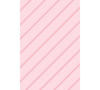 Bobbi Beck Eco-Friendly Diagonal Ice Cream Pinstripe Pastel Wallpaper In Pink Pink One Size