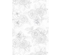 Bobbi Beck Eco-Friendly Dotwork Floral Wallpaper in Grey Bobbi Beck Grey