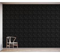 Bobbi Beck Eco-Friendly Kintsugi Wallpaper In Black Black One Size