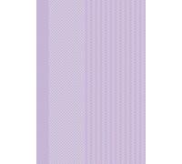 Bobbi Beck Eco-Friendly Multi Way Stripe Wallpaper In Purple Purple One Size