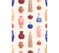Bobbi Beck Eco-Friendly Quirky Roman Vase Wallpaper Multi One Size