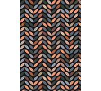 Bobbi Beck Eco-Friendly Retro Leaf Wallpaper in Black Bobbi Beck Black