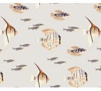 Bobbi Beck Eco-Friendly Tropical Fish Wallpaper