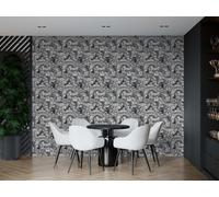 Bobbi Beck Eco Friendly White Koi Carp Wallpaper