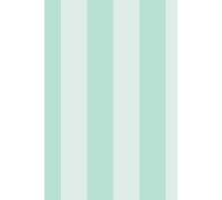 Bobbi Beck Eco-Friendly Wide Stripe Ice Cream Pastel Wallpaper In Mint Mint One Size