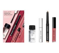 Bobbi-Brown Make-up EyesEssential Lip & Eye Kit LongWear Cream Shadow Stick in Glimmer 1.6 g + Smokey Eye Mascara 5.9 ml + Crushed Oil Infused Gloss in the colour New Romantic 6 ml + Instant LongWear