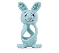 Bobbie Bunny Baby Teether Toy Eucalyptus Green Twist & Bounce Teething Toy