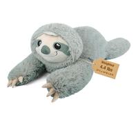 Bobbie & Laxi 27" & 4.5 lbs Sloth Weighted Stuffed Animals, Cuddly & Soft Kids' Plush Toy Pillows for Companion, Large Plushies with Removable Ceramsite Bag, Gifts for Adults, Kids, Boys and Girls