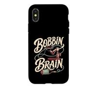 Bobbin Brain Fly Tying Angling Case for iPhone X/XS
