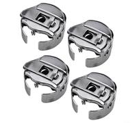 Bobbin Case Pack Compatible with For Barudan, For Tajima and SWF Set of 4 with Spring Mechanism