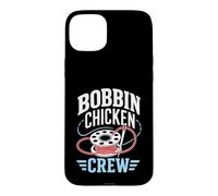 Bobbin Chicken Sewing Crew Case for iPhone 15 Plus
