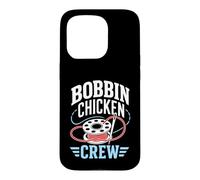 Bobbin Chicken Sewing Crew Case for iPhone 15 Pro