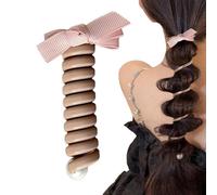 Bobbin Hair Bobbles, Hair Rope Headband, Bow Tie, Ponytail Holder, Wrap Hair Ties, Waterproof, Elastic, Stretchy, Ponytail Straps for Women, Girls