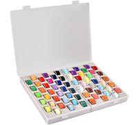 Bobbin Holder Case - 66 Pcs Bobbins Thread Storage Organizer Compatible with Brother/for Singer/for Janome/for Babylock/for Juki Sewing Machine and Embroidery (Box Only)