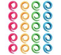 Bobbin Holder, Pack of 20 Stop Tools for Embroidery and Sewing Spools, Space-saving, Slim Sorting Aid for Sewing Beginners and Hobby Cutters