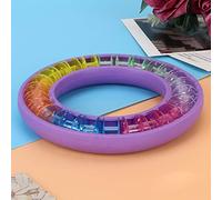 Bobbin Holders, Silicone Bobbin Storage Box 24 Bobbin Spools and Bobbin Case Holder Rubber Bobbin Ring Savers for Metal or Plastic Sewing Bobbins Portable Storage