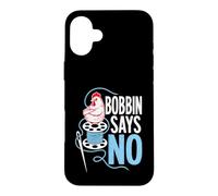Bobbin Says No Chicken Craft Case for iPhone 16 Plus